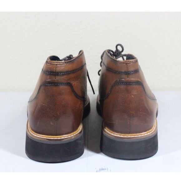 Cole Haan Osborn Plain Toe Chukka Boot Brown Size 9M NEW